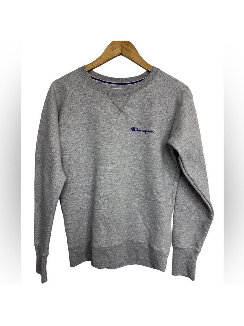 Champion Reverse Weave Grey Crewneck Sweatshirt – Men’s/Unisex Small